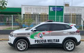 Em Balneário Piçarras A Policia militar é recebido a bala